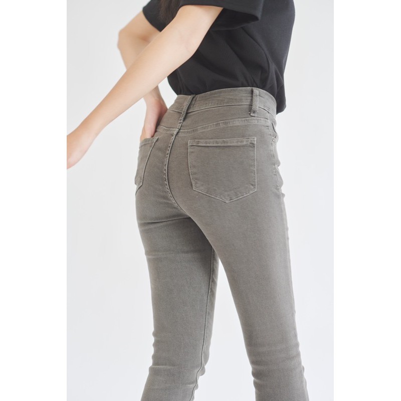 Quần skinny jeans LEN clothing xám nhạt 8008 | BigBuy360 - bigbuy360.vn
