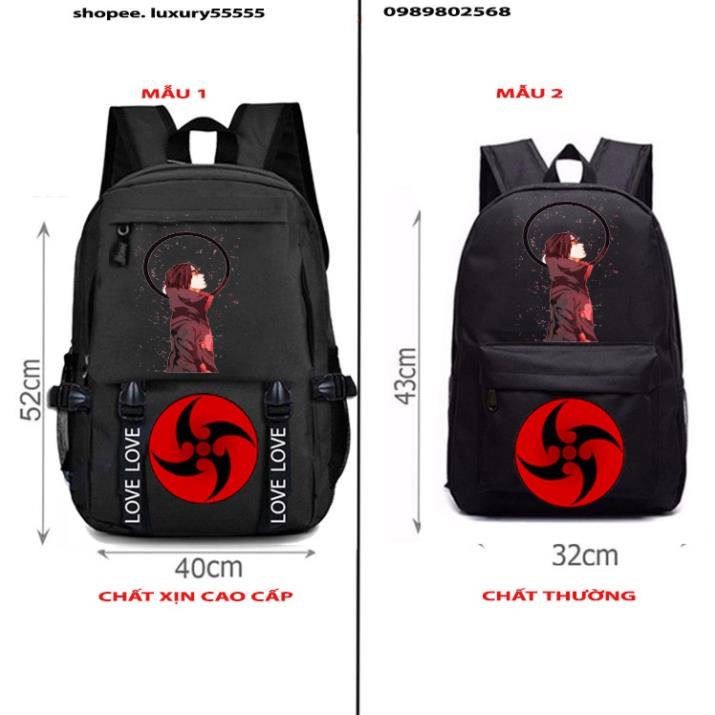 💥💖 💥HOT💥  Balo in hình Itachi Uchiha naruto anime độc đẹp chất xịn 🧡