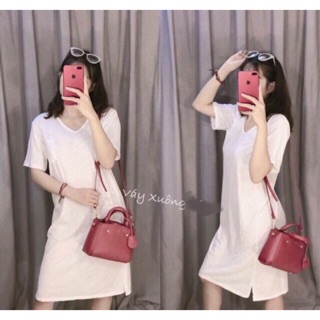 Váy xuông f21 form rộng