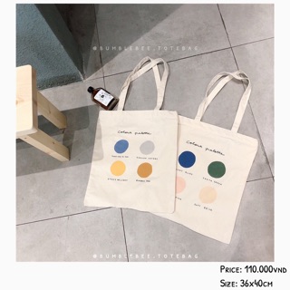 Túi tote “Colour Palette”.