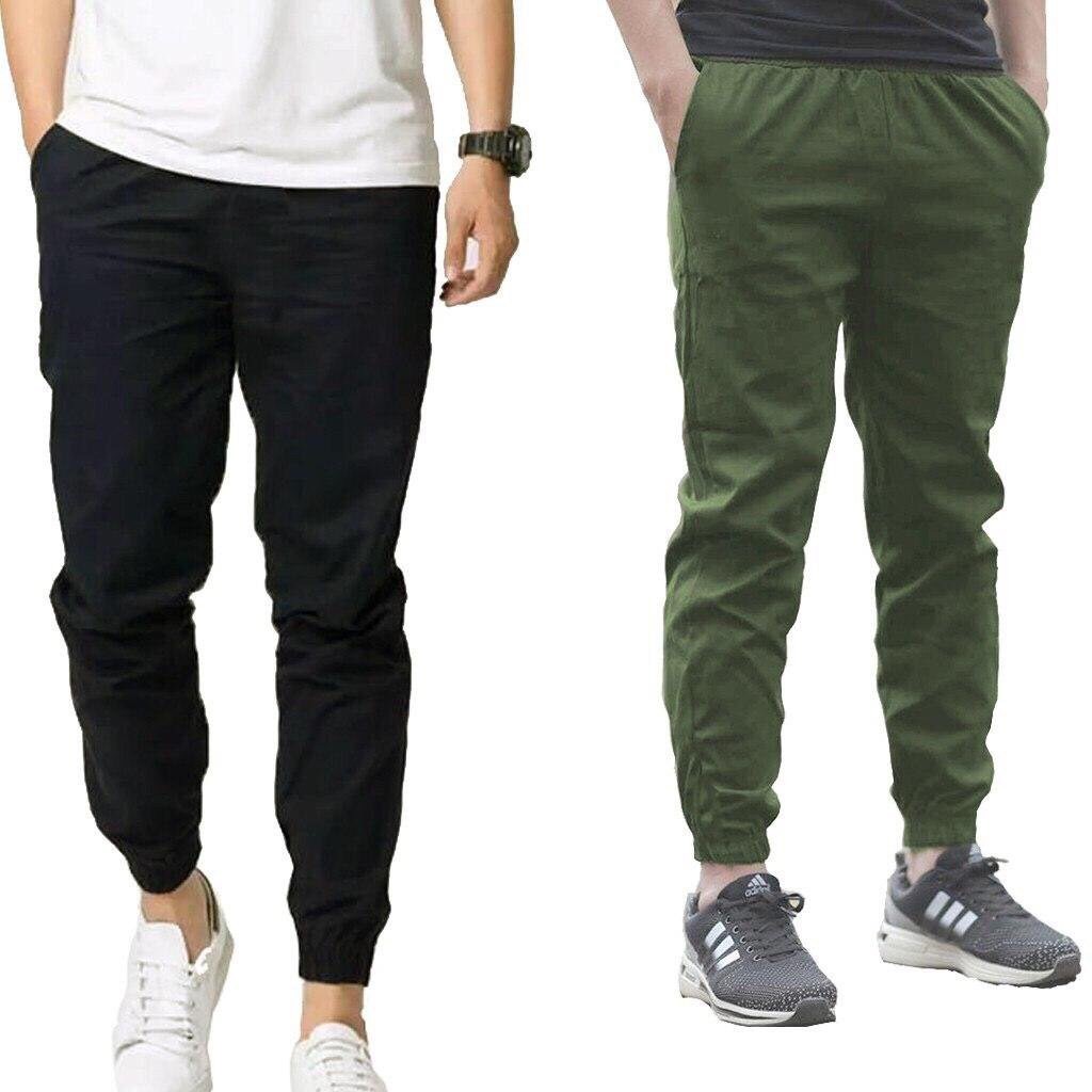 Quần Jogger nam kaki, Quần mặc đôi - ống bó ôm - trẻ trung - quần nam nữ - PANDO FHASHION