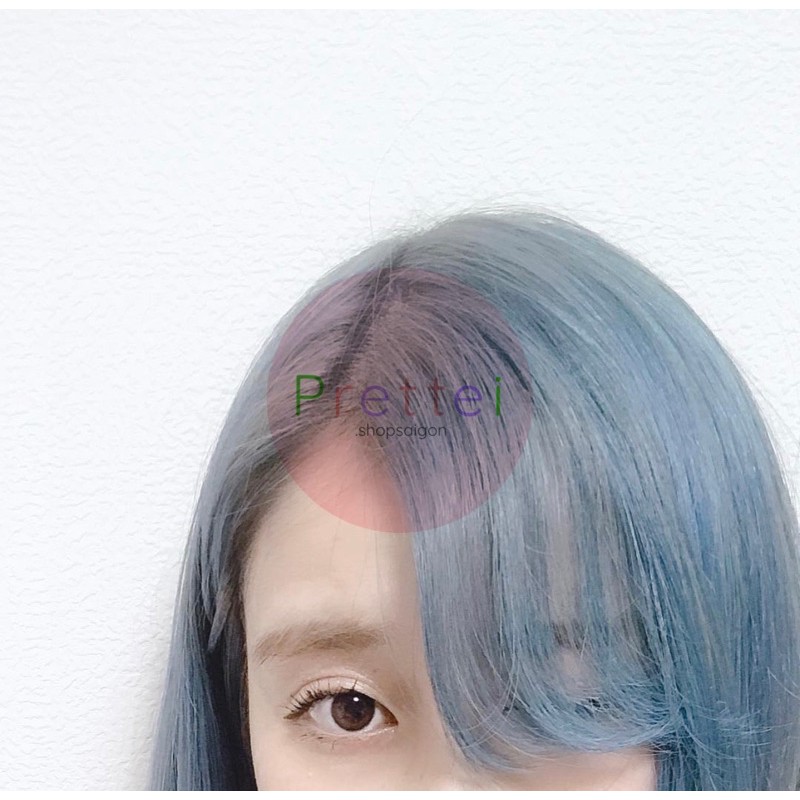Kem Nhuộm Tóc Màu BABY BLUE - XANH PASTEL