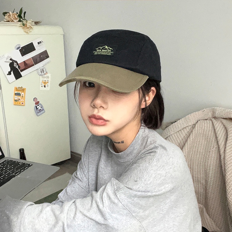 Mũ Lưỡi Trai Màu Sắc Phong Cách Retro Cho Học Sinh