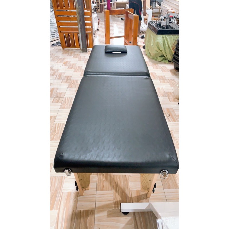 (Tặng Gối)Giường VALI Gỗ XẾP GỌN SPA, PHUN XĂM, NỐI MI CHỊU LỰC 150KG