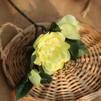 Cành hoa Gardenia - Hoa dành dành bằng lụa nhẹ nhàng sang trọng