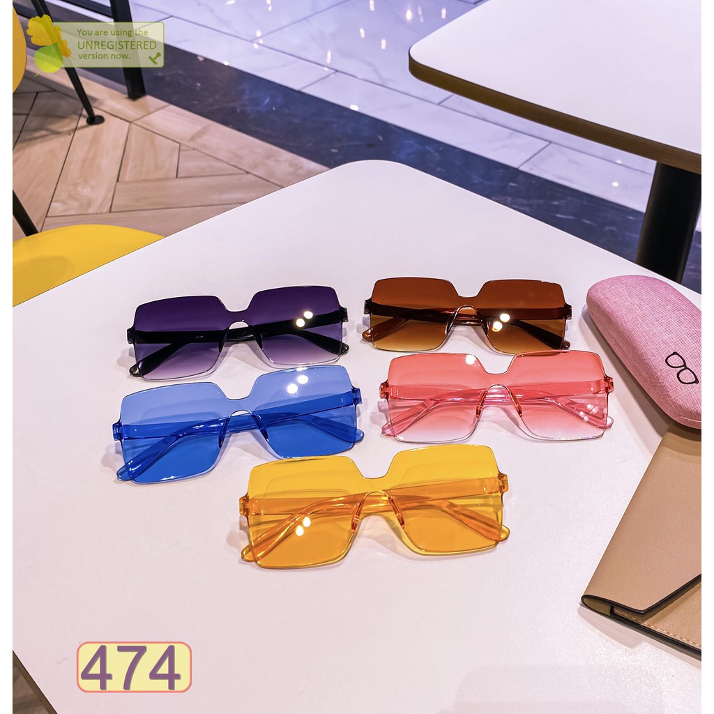 [Mã FARSSTGRE giảm 5K đơn bất kỳ] MẮT KÍNH THỜI TRANG FORM VUÔNG 8915 474 HOT TREND SIÊU ĐẸP | BigBuy360 - bigbuy360.vn