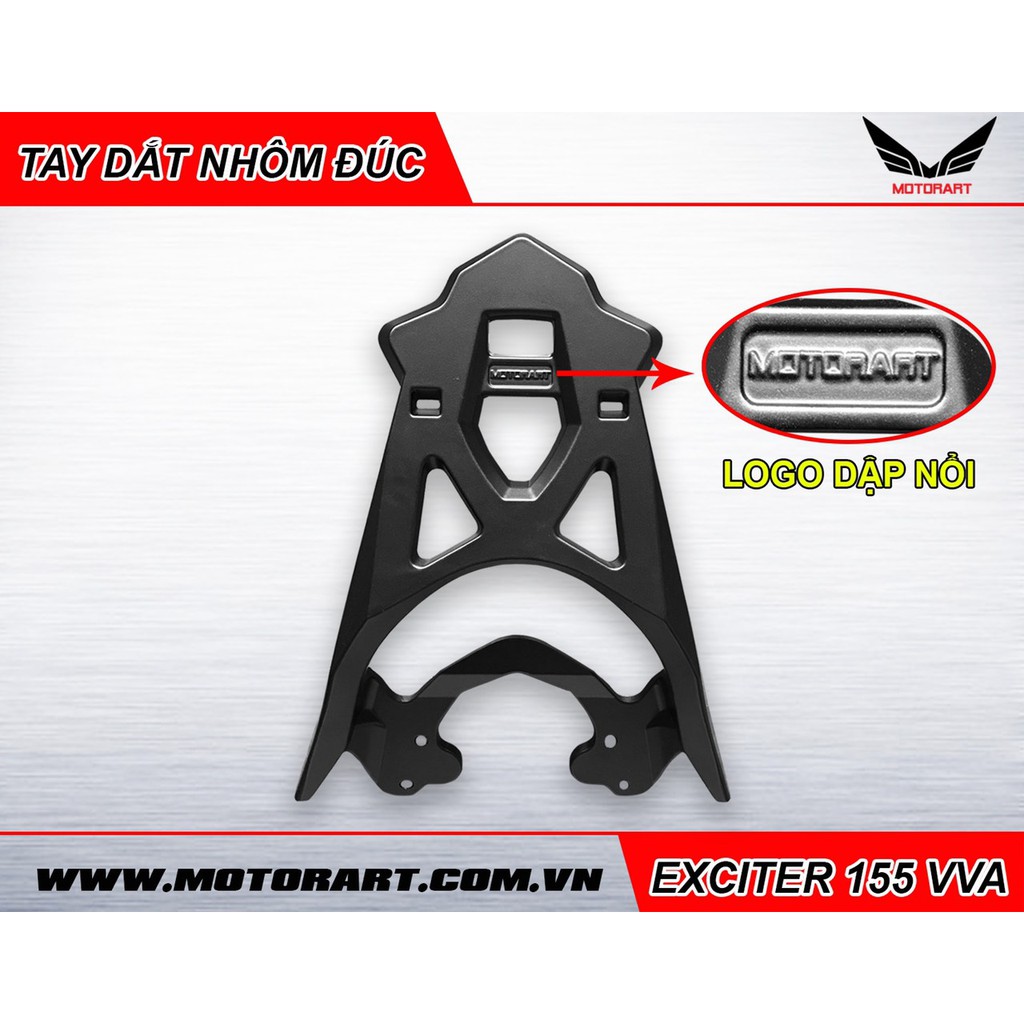 TAY DẮT EXCITER 155 NHÔM ĐÚC NGUYÊN KHỐI