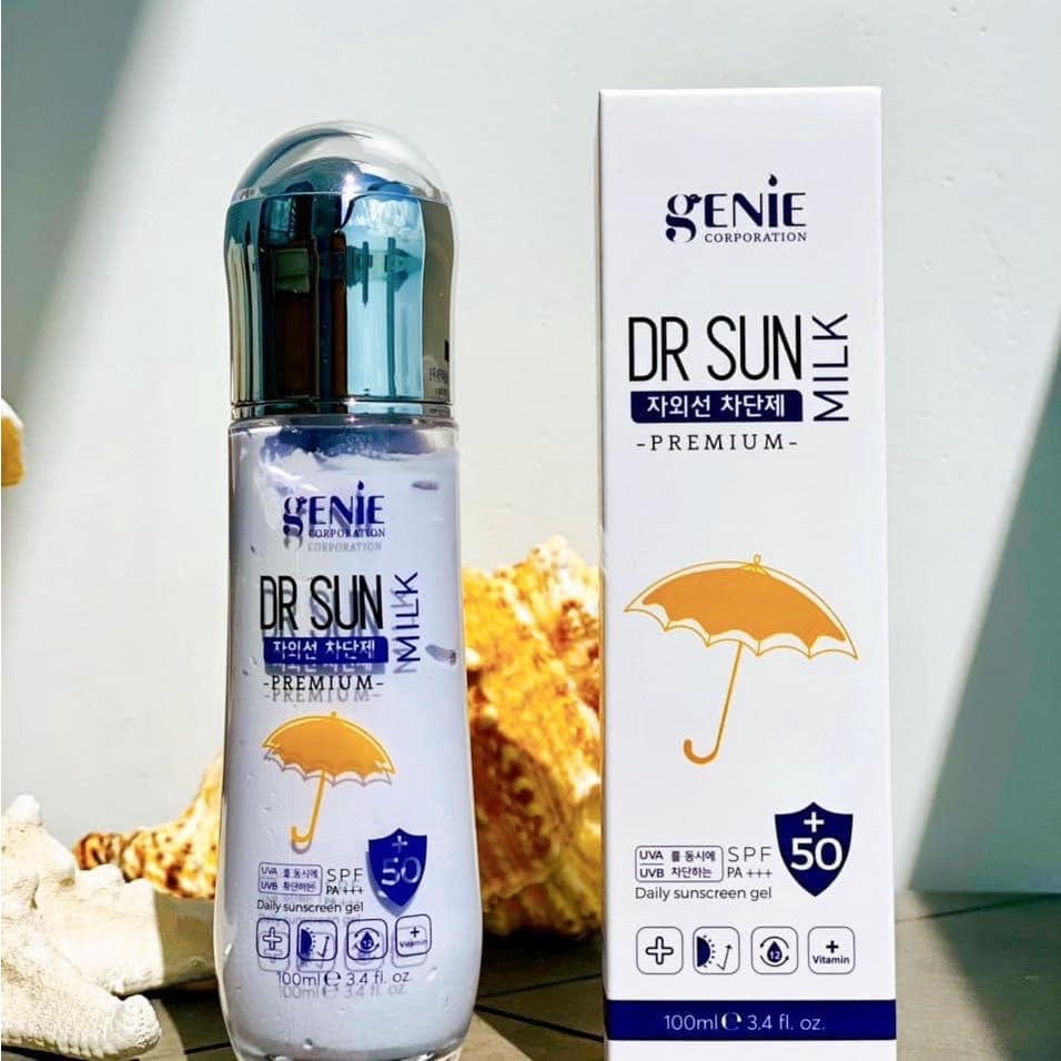 Kem Chống Nắng Genie Dr Sun Milk UV Protector SPF50+ PA+++ Hàn Quốc