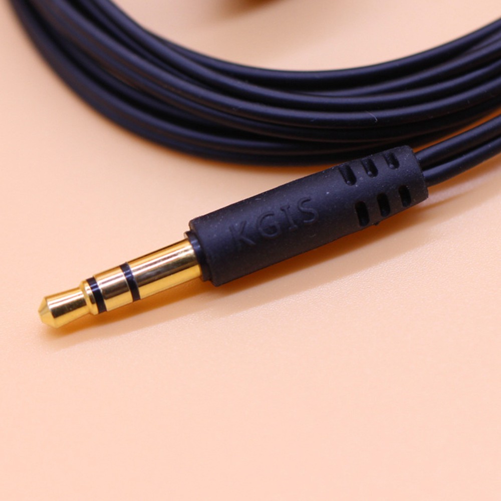 Kgis Dây nghe đầu phẳng âm thanh HIFI dynamic KHÍ tiện dụng