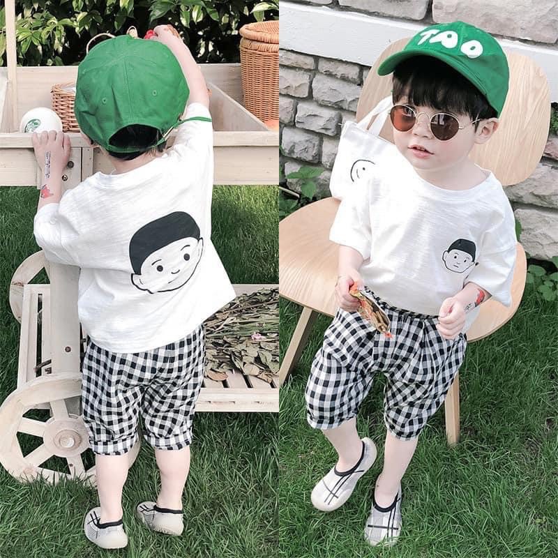 [Hình thật] Áo thun cho bé trai