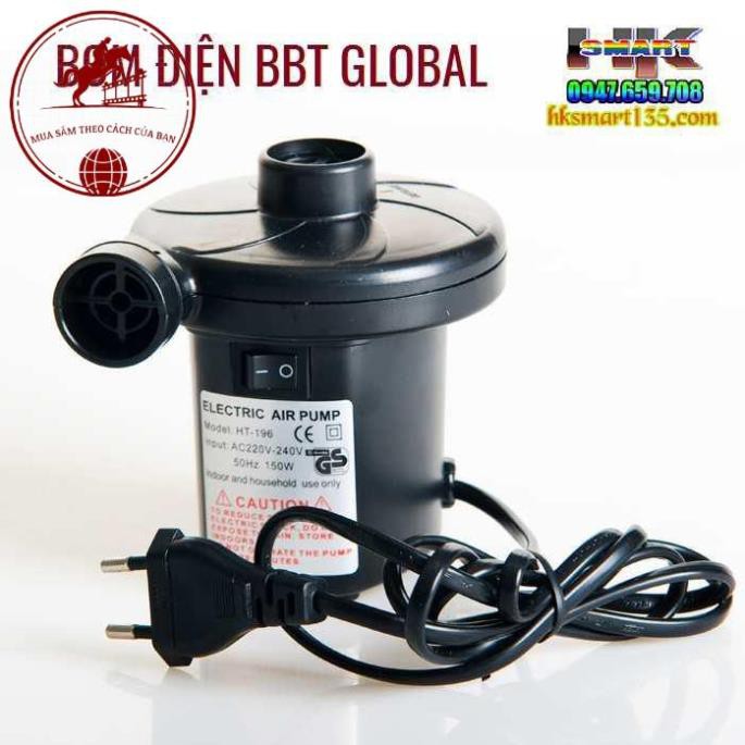 Bơm Điện Cầm Tay 2 Chiều 220V, Bơm Hút Chân Không, Bơm Bể Bơi, Bơm Ghế Hơi - Bảo Hành 6 Tháng