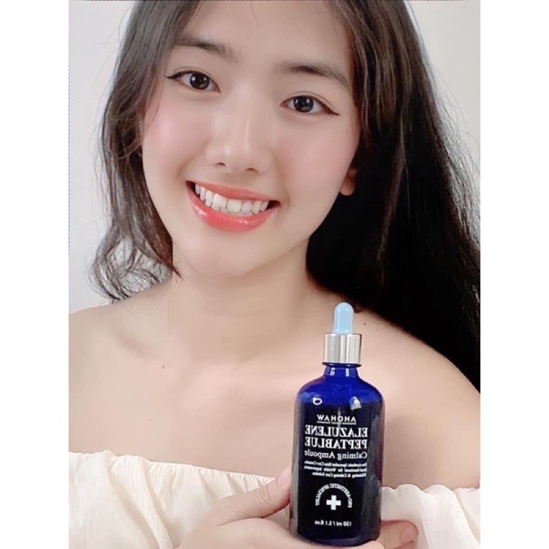 Tinh chất  Elazulene Peptablue cải thiện nếp nhăn Ahohaw