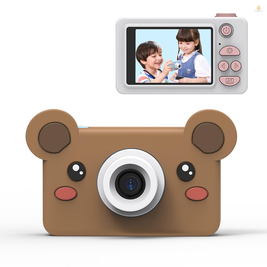 Máy ảnh selfie C1 32MP màn hình 2 inches IPS hình kỹ thuật số 32G TF cho bé
