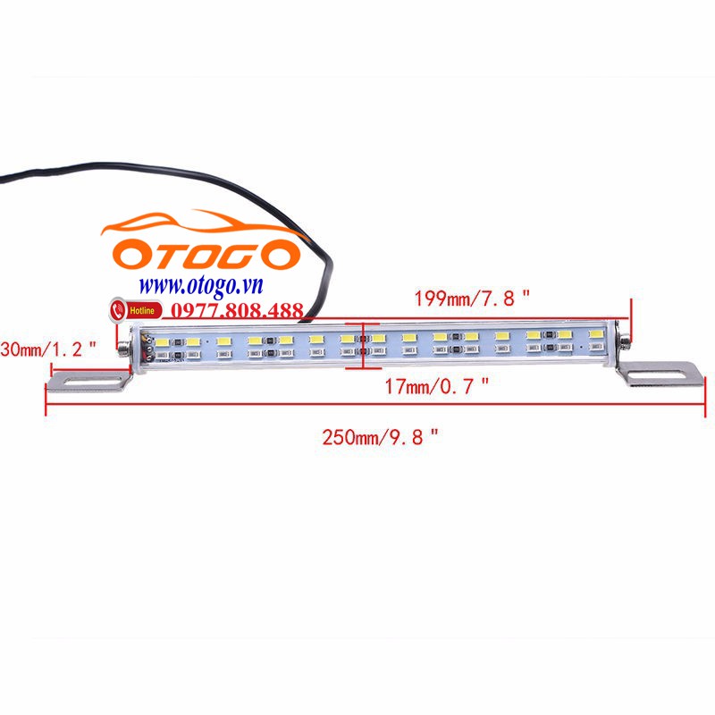 Đèn Led Soi Biển Số Kết Hợp Đèn Phanh, Đèn Flash