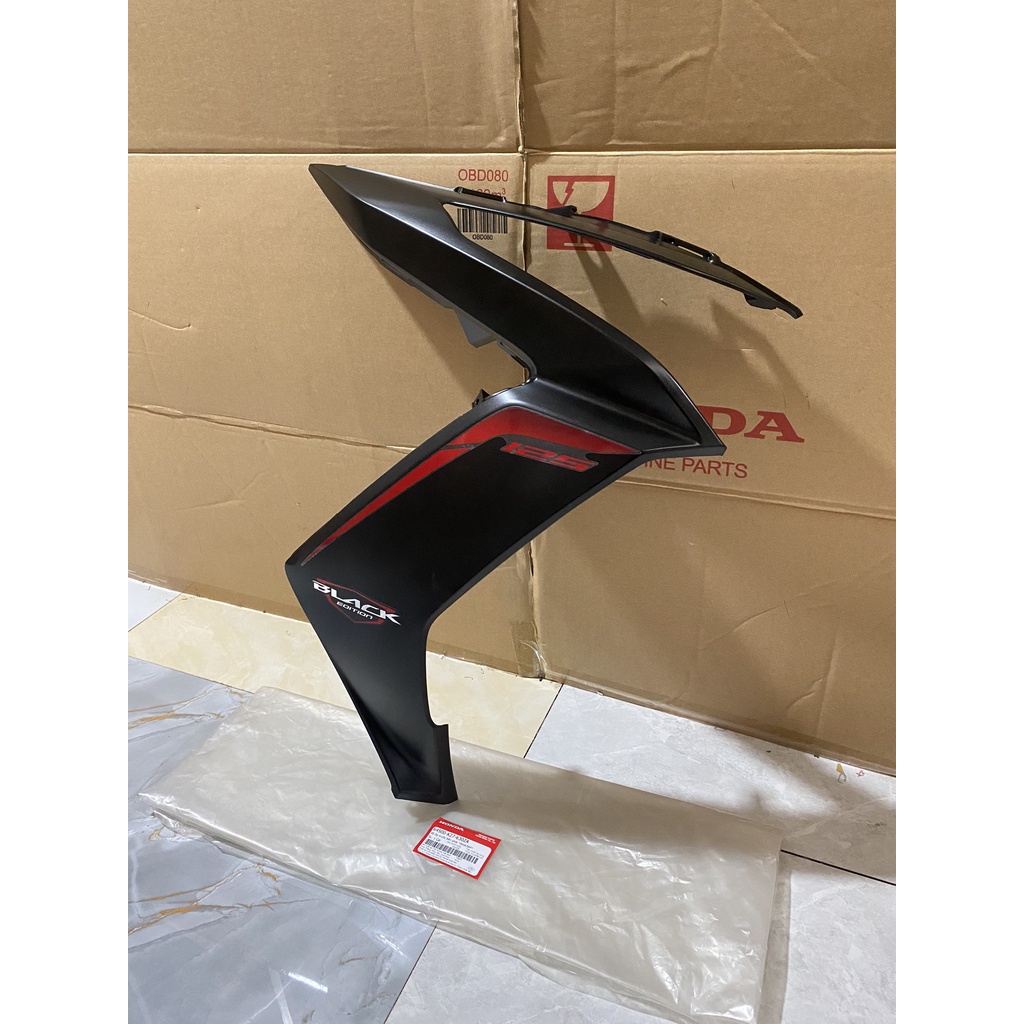 Bộ ốp trước bên phải - cánh yếm phải HONDA AIR BLADE 125 năm 2014 màu Đen nhám. *NHA76M*  64500K27630ZA
