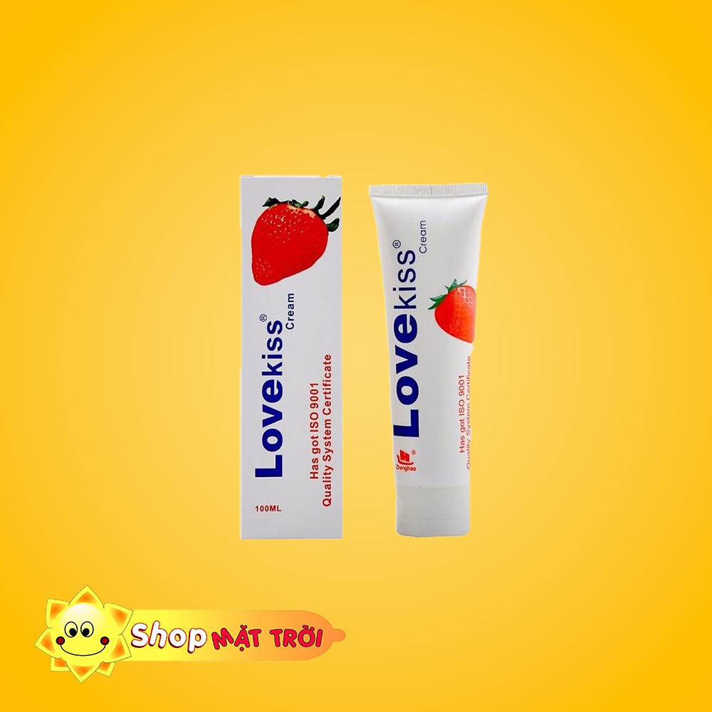 Gel bôi trơn Love Kiss Hương Dâu Tây 100ml