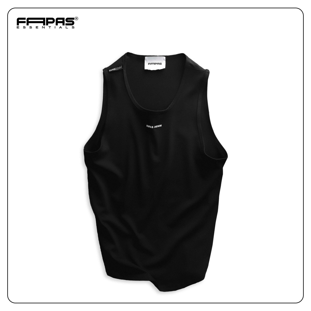 Áo Ba Lỗ Nam Longtee Chất Vải Cotton Co Giãn Tốt Độ Thấm Hút Cao Cổ Vuông Phong Cách Form Chuẩn - FAPAS