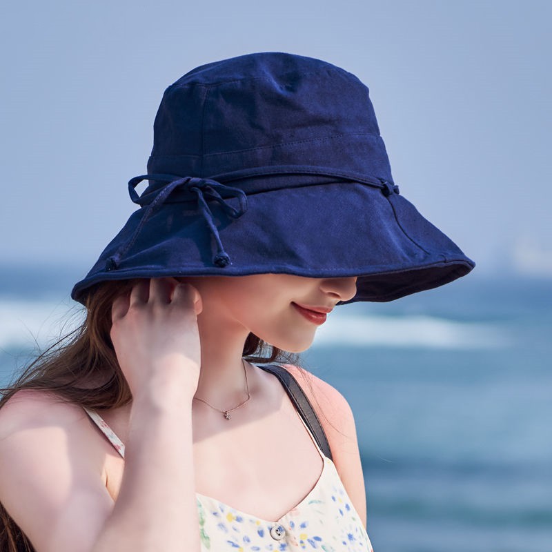 Nón Bucket Màu Sắc Đơn Giản Thanh Lịch Cho Phái Nữ