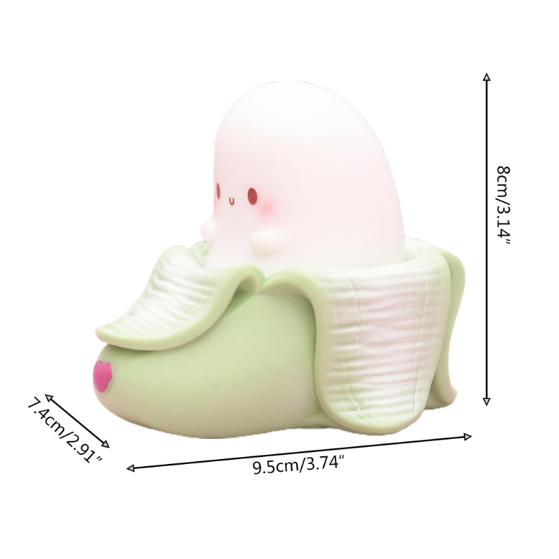 1 Đèn Ngủ LED Sạc Pin Bằng Nhựa Pat Họa Tiết Hoạt Hình Cho Trẻ Em