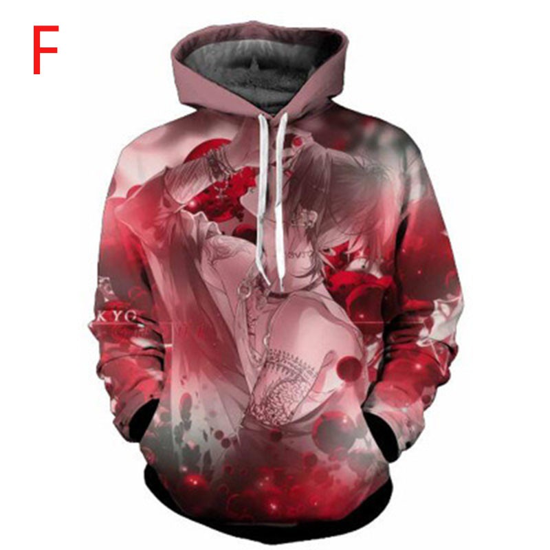 Áo khoác nam tay dài có nón in hình nhân vật Anime Tokyo Ghoul | BigBuy360 - bigbuy360.vn