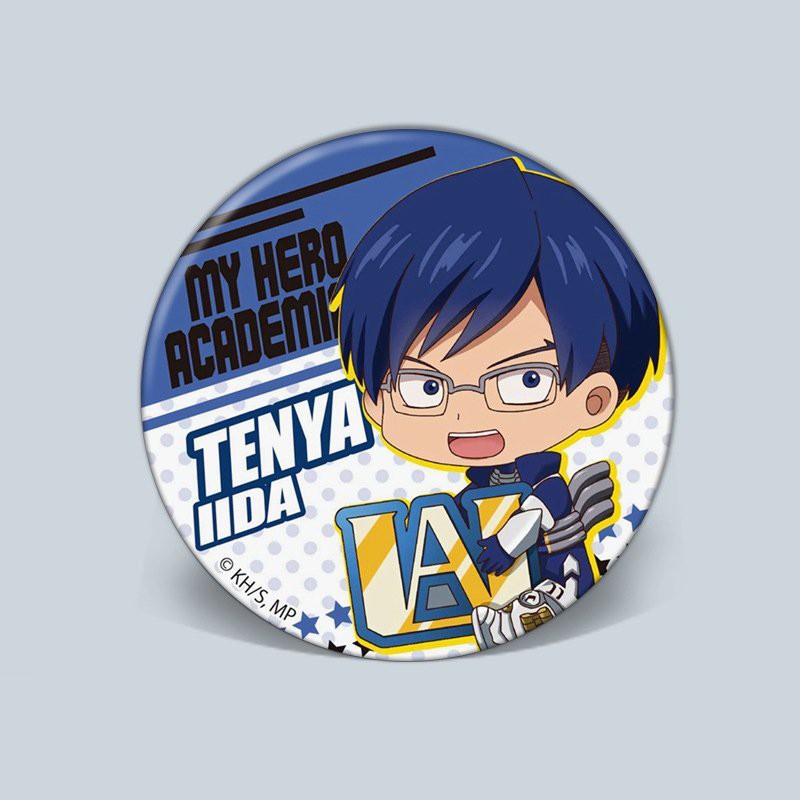 Huy hiệu cài áo in hình HỌC VIỆN ANH HÙNG Boku No Hero Academia phụ kiện anime manga chibi xinh xắn m02