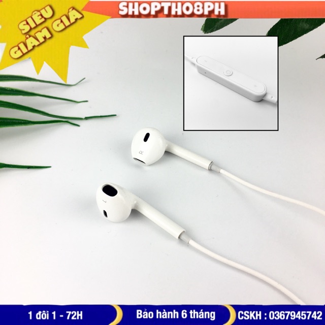 [SIÊU RẺ] TAI NGHE BLUETOOTH MINI SPORT S6 KIỂU DÁNG NHÉT TAI NĂNG ĐỘNG, ÂM THANH CỰC CHUẨN, PIN SỬ DỤNG LÂU