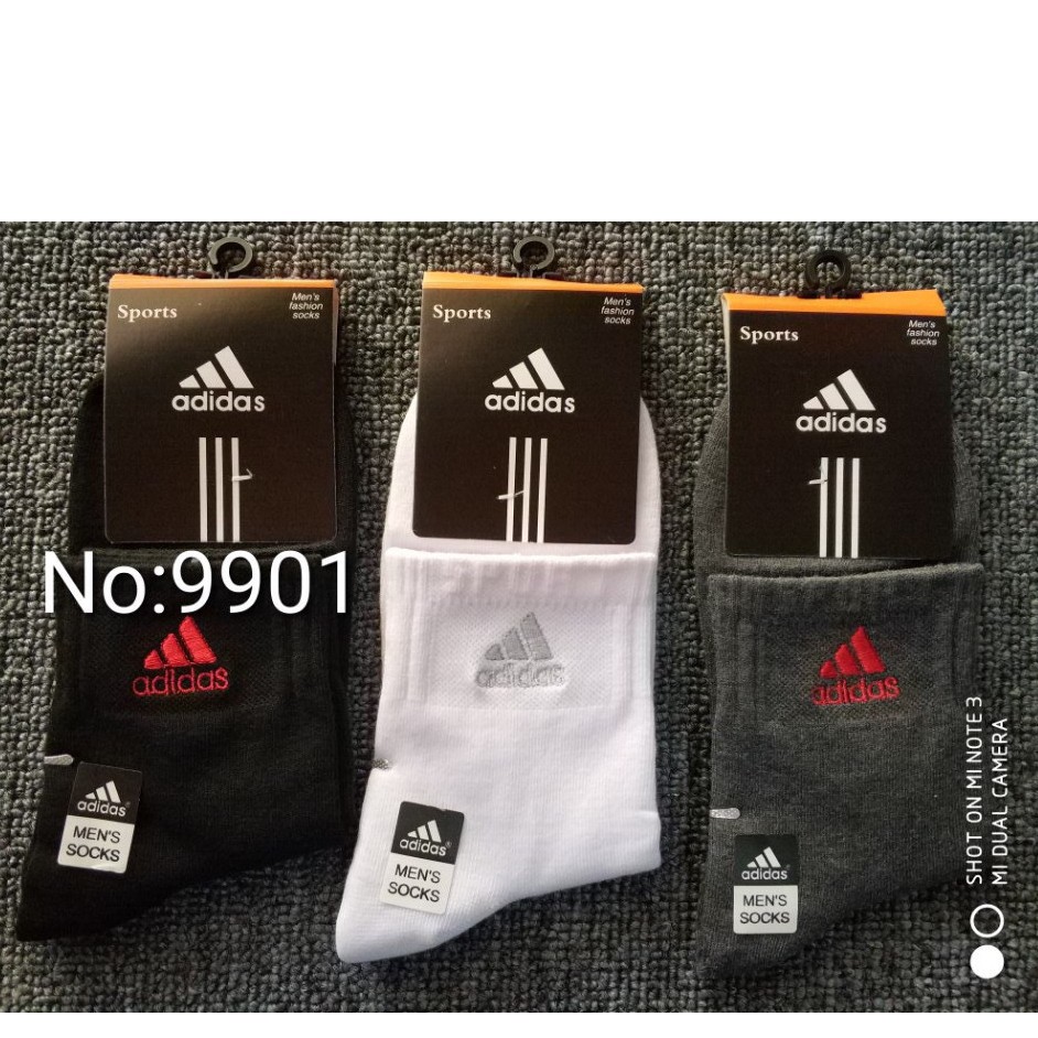 10 Đôi Tất Thể Thao Adidas Cao Cổ