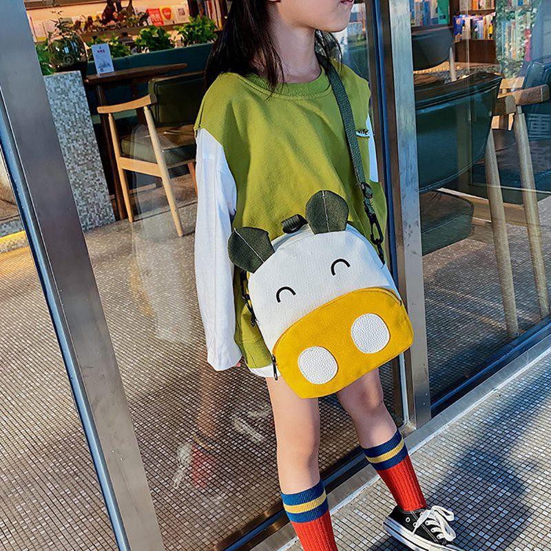 Babyme Children Boy Girl Toddler Preschool Backpack Plush Print Kids School Travel Lunch Bags