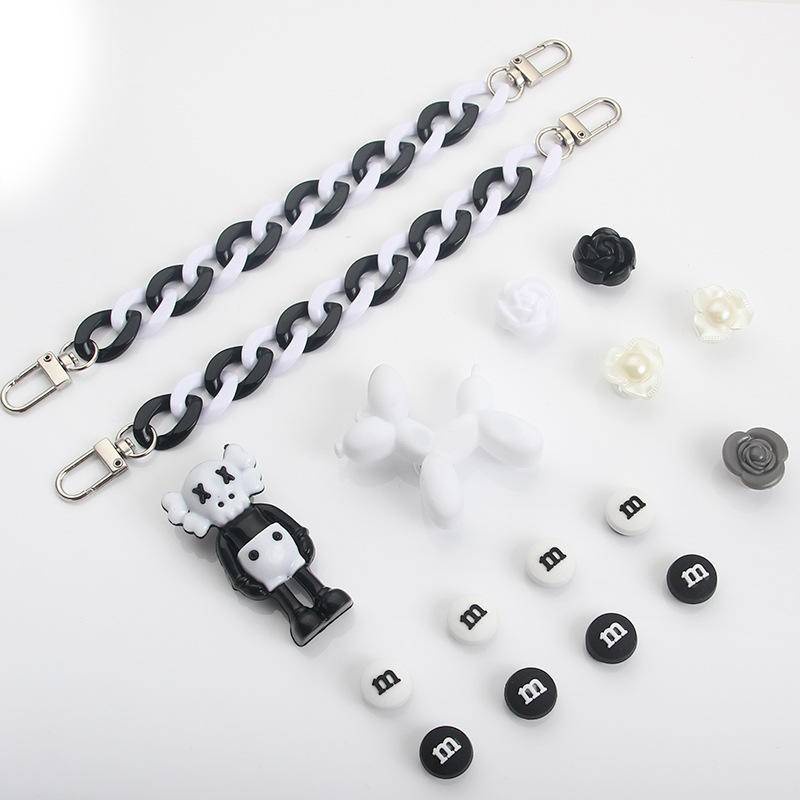 sticker dép crocsPhụ Kiện Trang Trí Giày Tự Làm Hình Dễ Thương