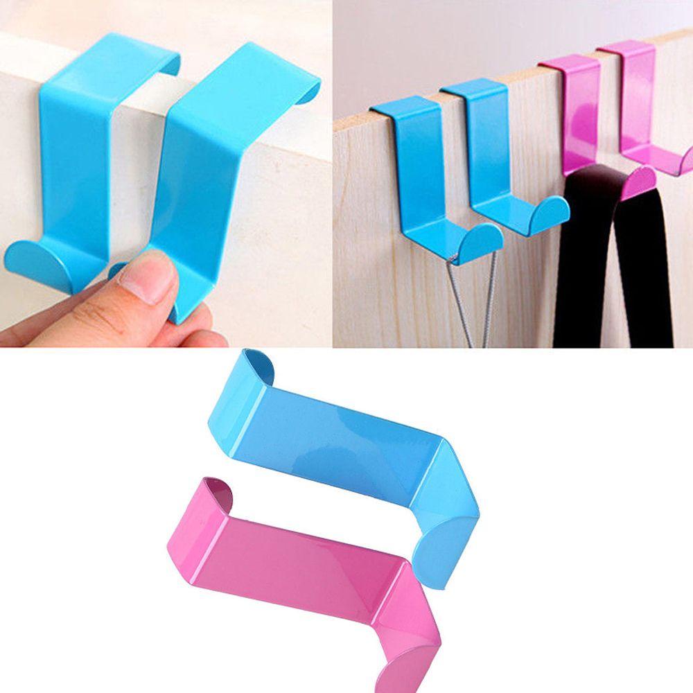 Set 2 Móc Treo Đồ Hình Chữ Z Gắn Cửa Nhà Bếp