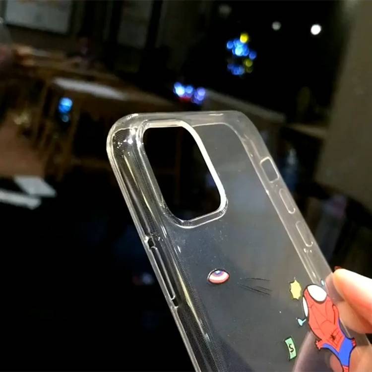 Ốp lưng iphone 6, 6s plus, 7 8 Plus, X, XS, XR, XSMAX, 11, 12, 13 PROMAX TRONG SUỐT NGƯỜI NHỆN PKVN