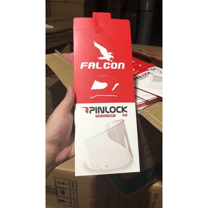 Pinlock Tấm chống đọng sương (dán Falcon chính hãng)