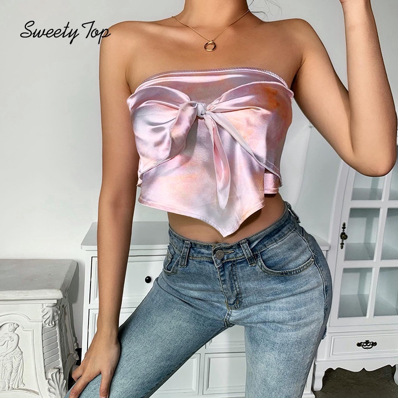 SweetyTop Áo Ống Thời Trang Hè  Gợi Cảm Cho Nữ | BigBuy360 - bigbuy360.vn
