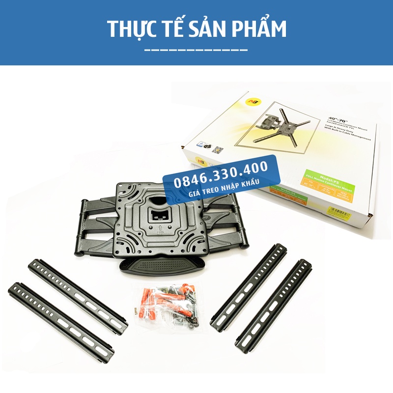 Giá Treo Tivi NB P5 40 - 70 Inch / Giá Treo Tivi Xoay Đa Năng P5 - 6 Cánh Tay Siêu Khỏe  [ Rẻ Hơn NB P6 ]