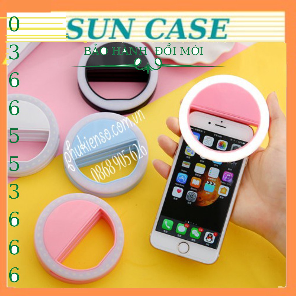 Đèn Selfie Ring light Cực sáng - Tặng kèm dây sạc - Dino Case
