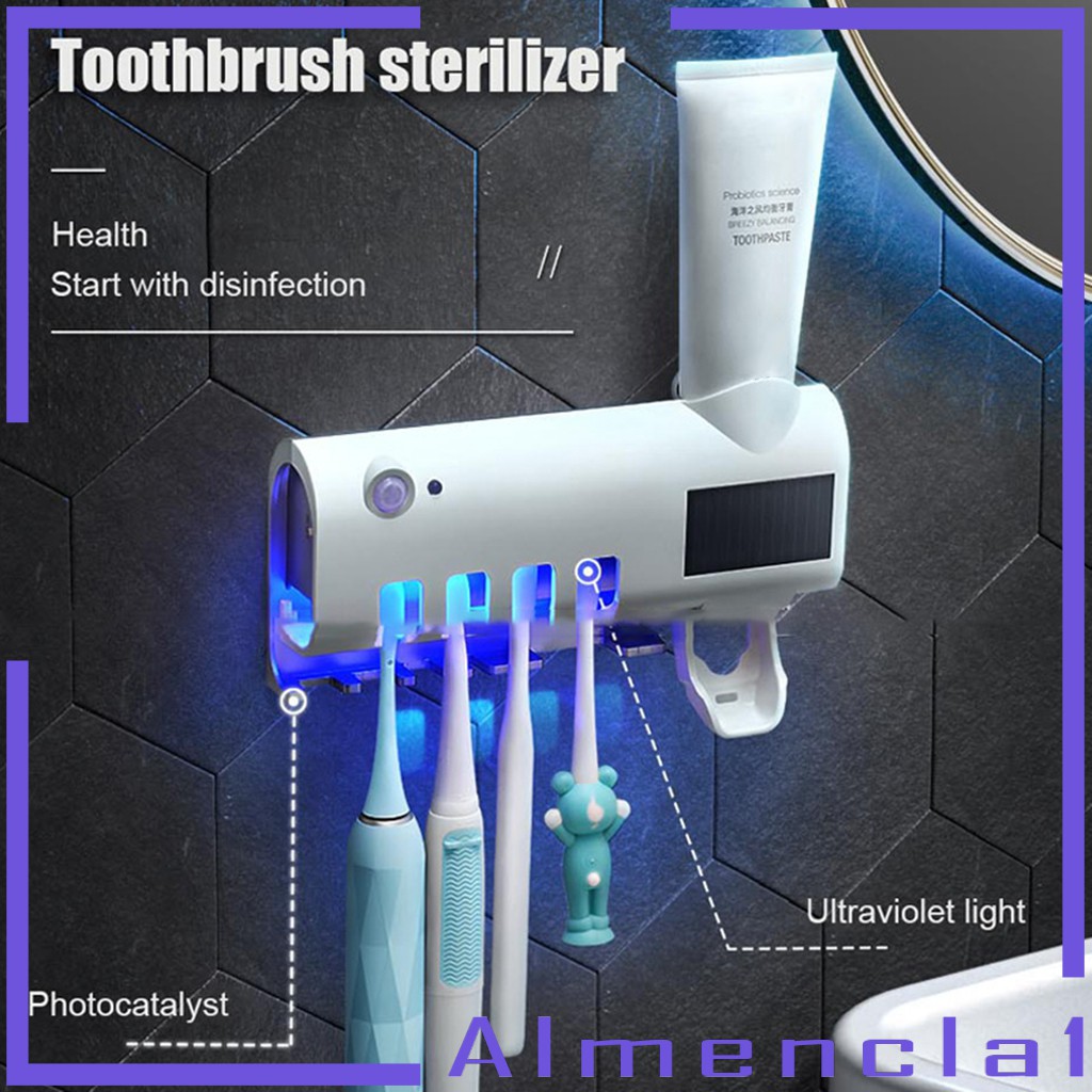 【Hàng sẵn sàng】Máy Lấy Kem Đánh Răng Tia Uv Almencla1