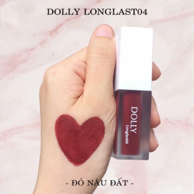 [ Đỏ Nâu Đất ] Tone màu hot best seller cực lạ mắt của Dolly 100% không chì | BigBuy360 - bigbuy360.vn