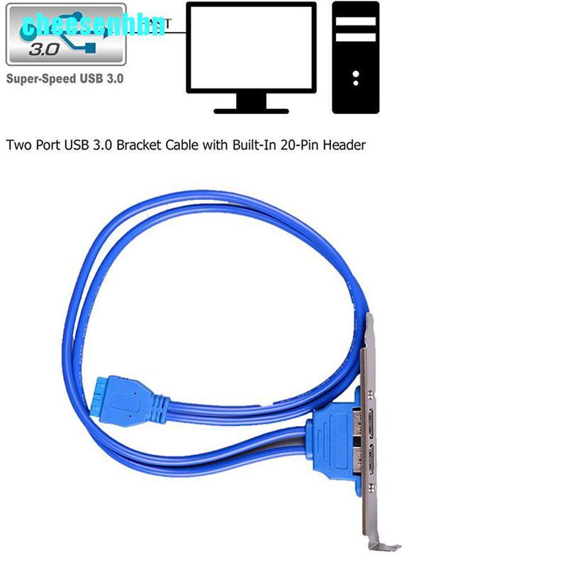 Bo Mạch Chủ Chuyển Đổi 2 Cổng Usb 3.0 20pin