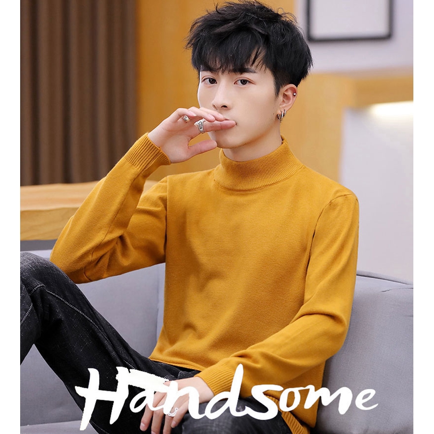 Áo sweater dài tay cổ lọ thời trang cho nam #113 | BigBuy360 - bigbuy360.vn