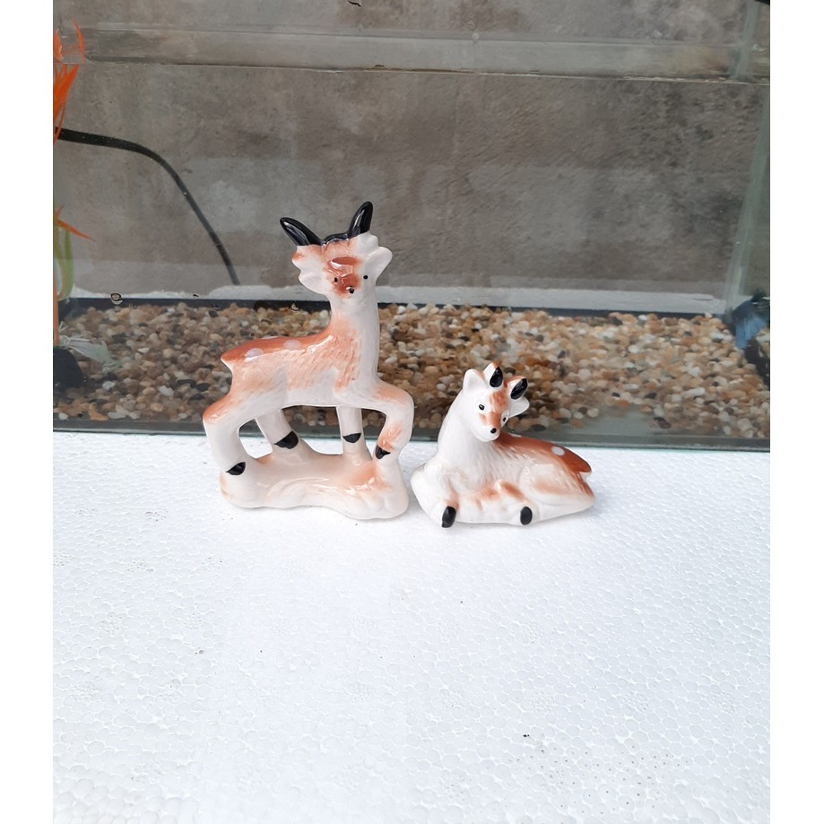 Phụ kiện trang trí bể cá: Đôi nai