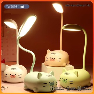 Đèn ngủ kiêm đèn học pin sạc đa năng dễ thương YW909 HEAD SHOP