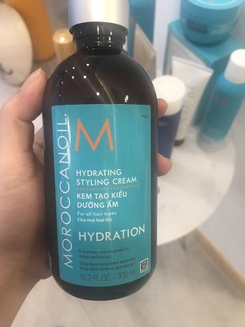 KEM TẠO KIỂU DƯỠNG ẨM MOROCCANOIL 300ML