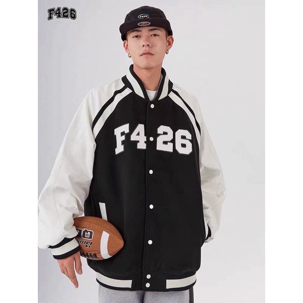 KHẨU TRANG NAM NỮ CHẤT VẢI POLY MỊN ==Áo khoác bomber F426, áo khoác nam nữ Unisex da lộn 2 lớp mịn logo thêu phong cách