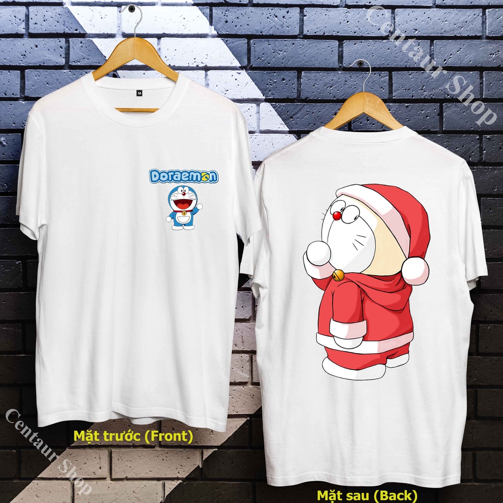 Áo Thun Doraemon Mèo máy Doremon 2 mặt trẻ em đẹp cực chất ngắn tay cute dễ thương K24DRM023