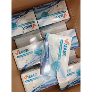 Combo 5 hộp Khẩu trang y tế 4 lớp kháng khuẩn