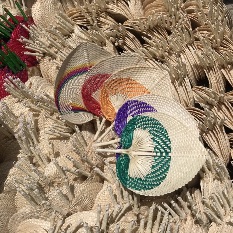 Quạt lá bồ đề- Handmade fan - Thuần Nông