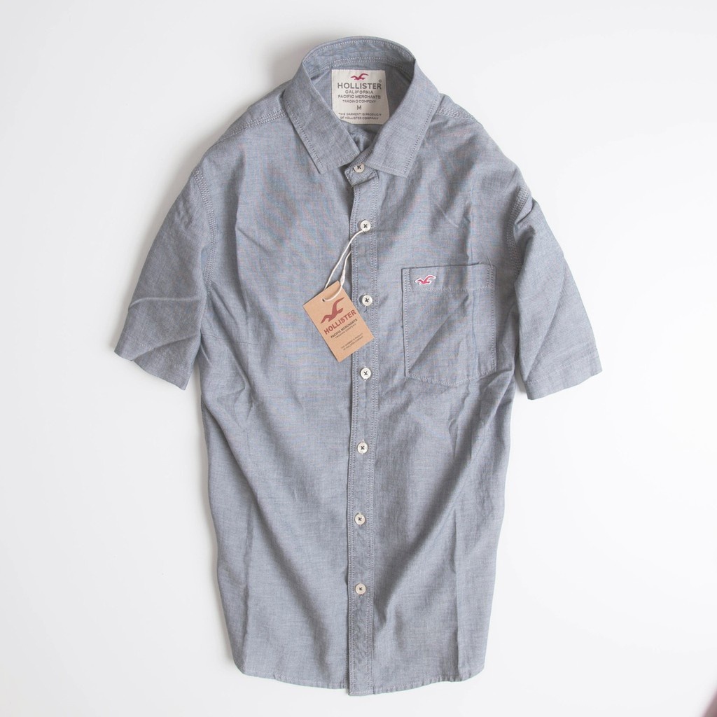 ÁO SƠ MI NAM MÀU XANH NƯỚC