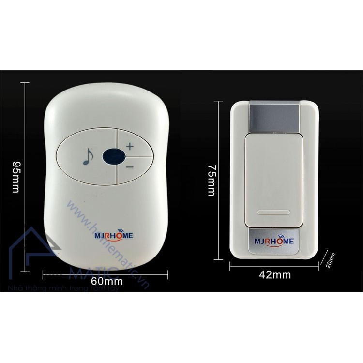 Chuông cửa không dây MJRHOME H-A16E