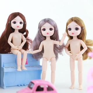 Búp bê bjd 16cm 13 có khớp chuyển động dễ thương