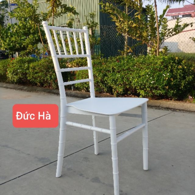Ghế Chiavari nhựa/ Ghế Tiffany nhựa